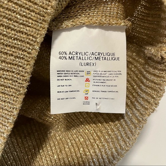 Vintage Gold Sweater Vest - Picture 14 of 14